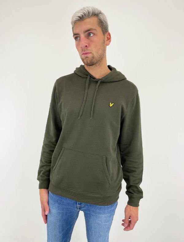 Maglia in felpa Lyle&scott - olive