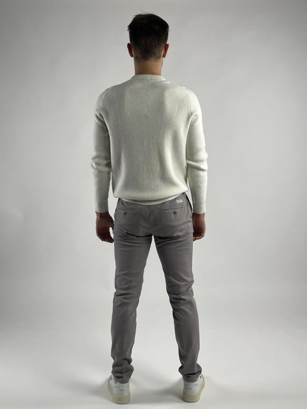 Maglia manica lunga Cranberry - ecru