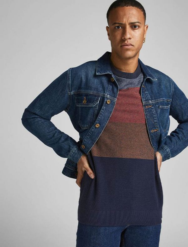 Maglia manica lunga casual Jack & Jones - ocra
