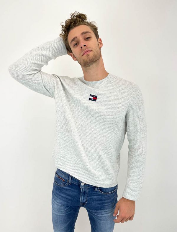 Pullover manica lunga Tommy Jeans - grey