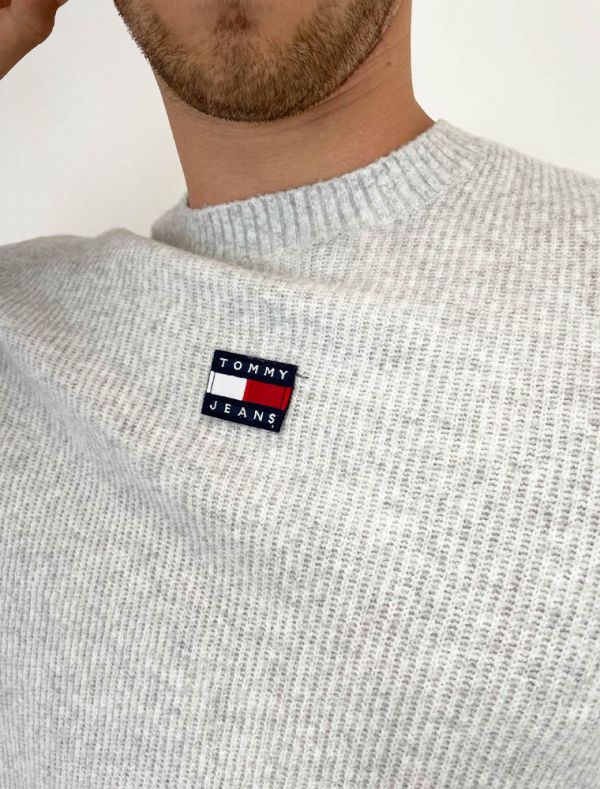 Pullover manica lunga Tommy Jeans - grey