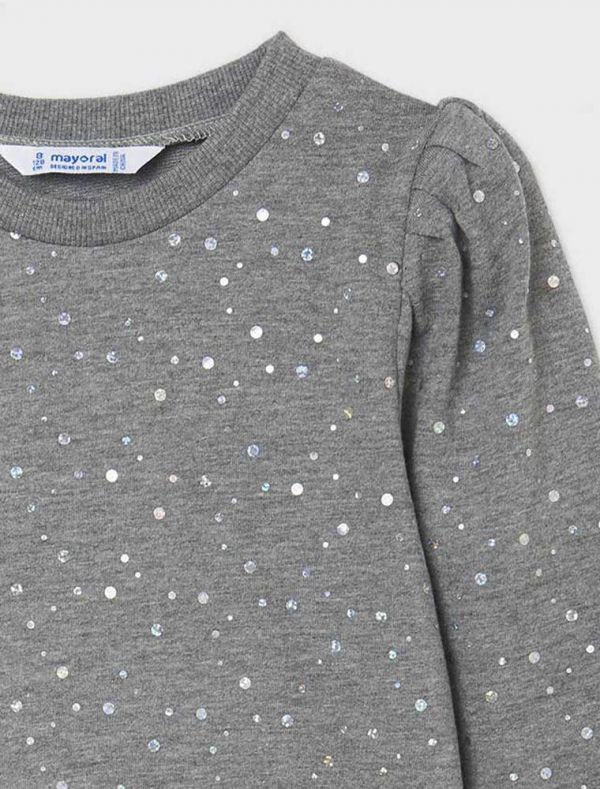 Maglia in felpa Mayoral - argento