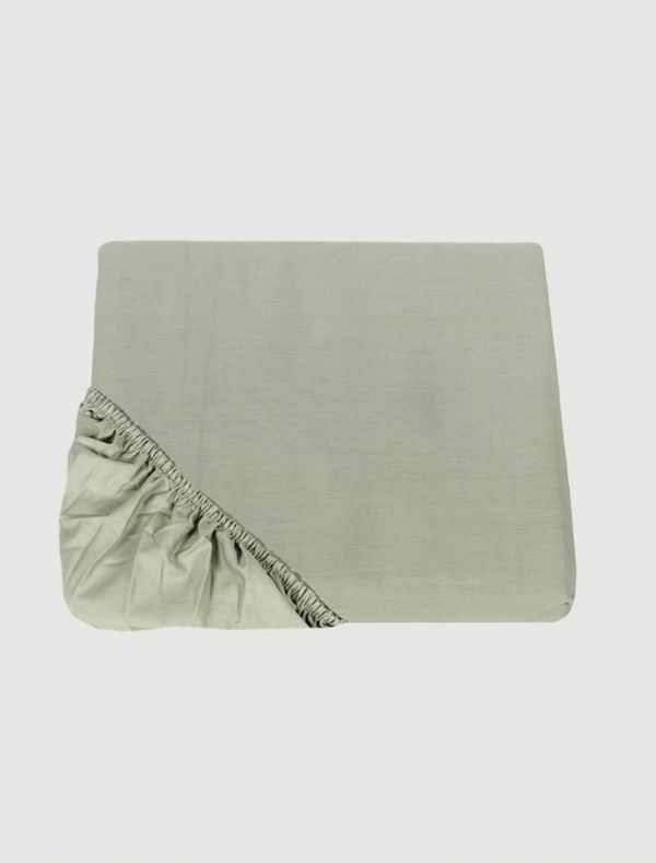 Lenzuola con angoli 2 piazze Fazzini - verde