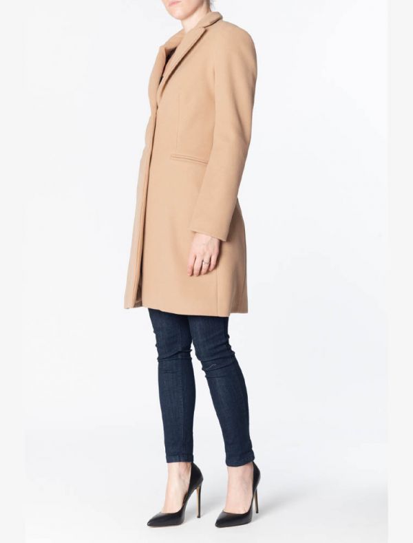 Cappotto Sandro Ferrone - cammello