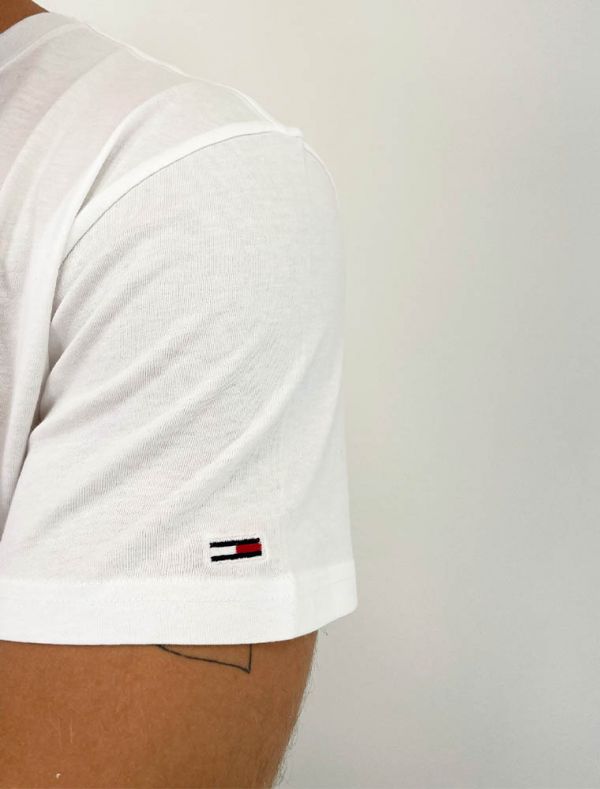 T-shirt manica corta Tommy Jeans - white