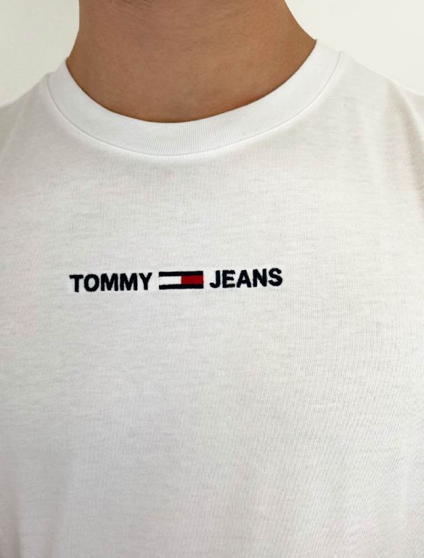 T-shirt manica corta Tommy Jeans - white
