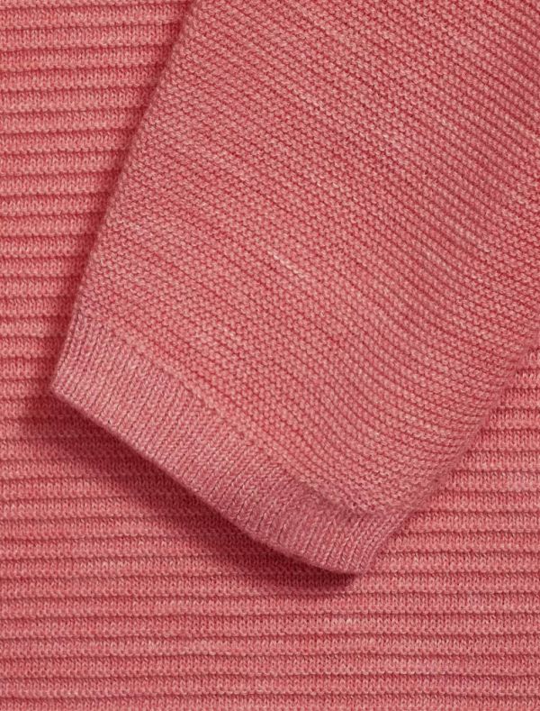 Maglia manica lunga curvy Cecil - rosa