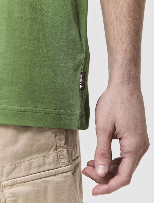 T-shirt manica corta Cape Horn - verde smeraldo