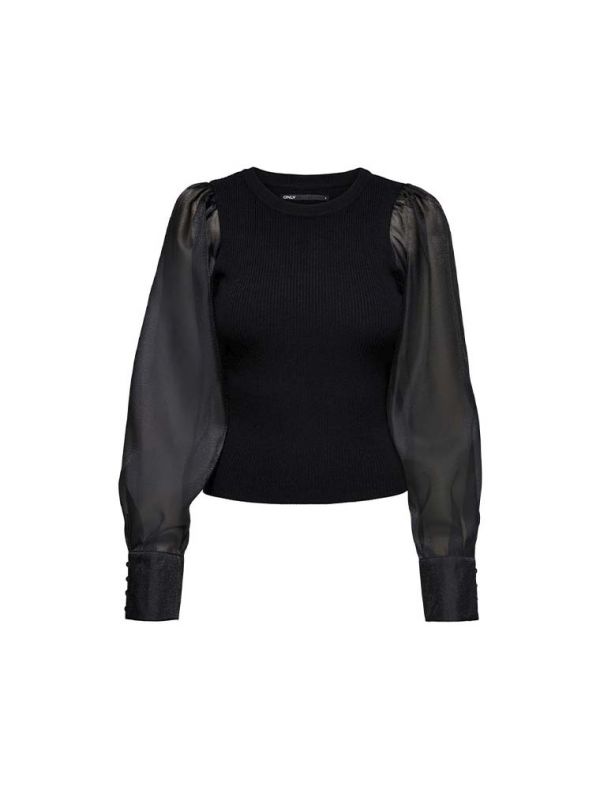 Maglia manica lunga Only - black
