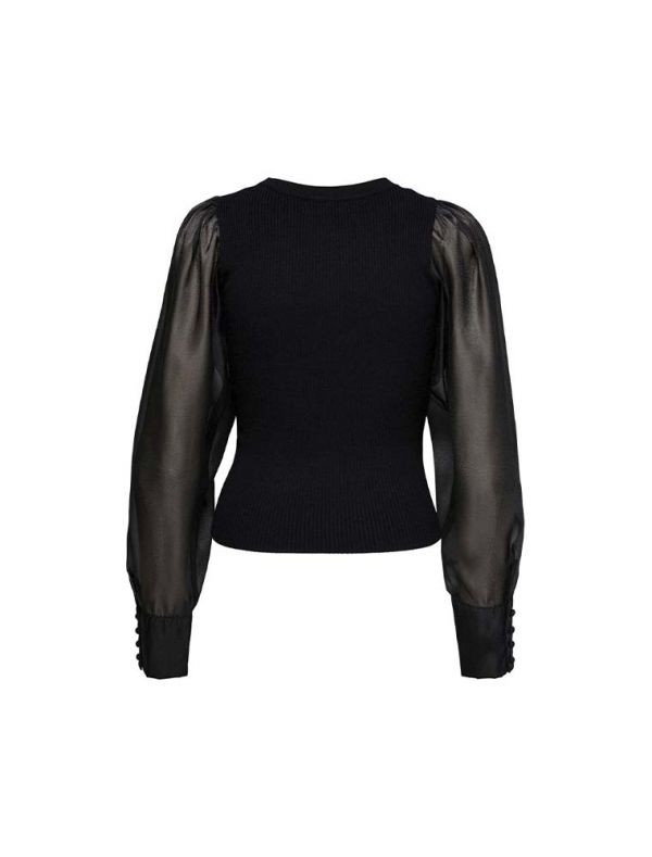 Maglia manica lunga Only - black