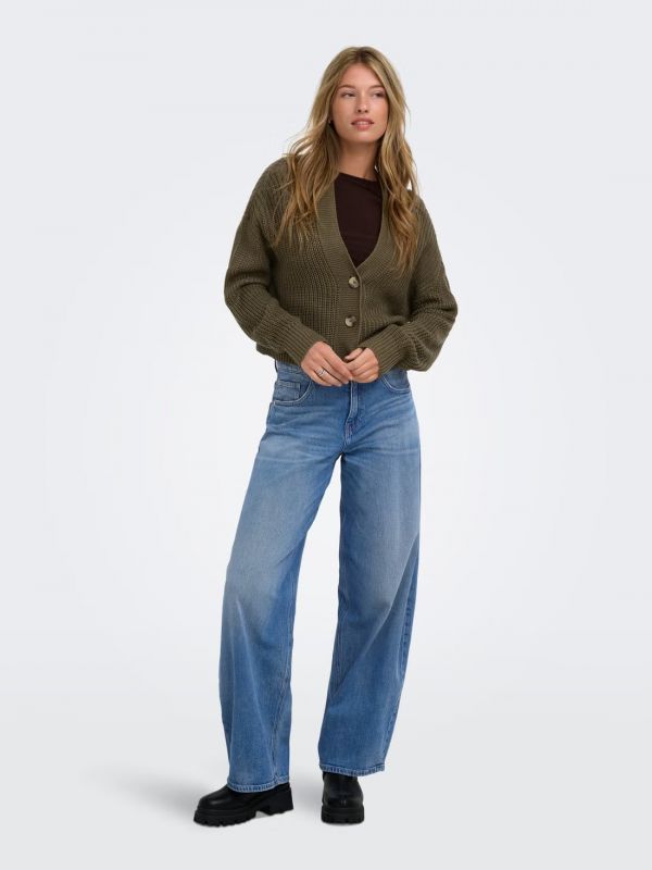 Cardigan Only - verde militare