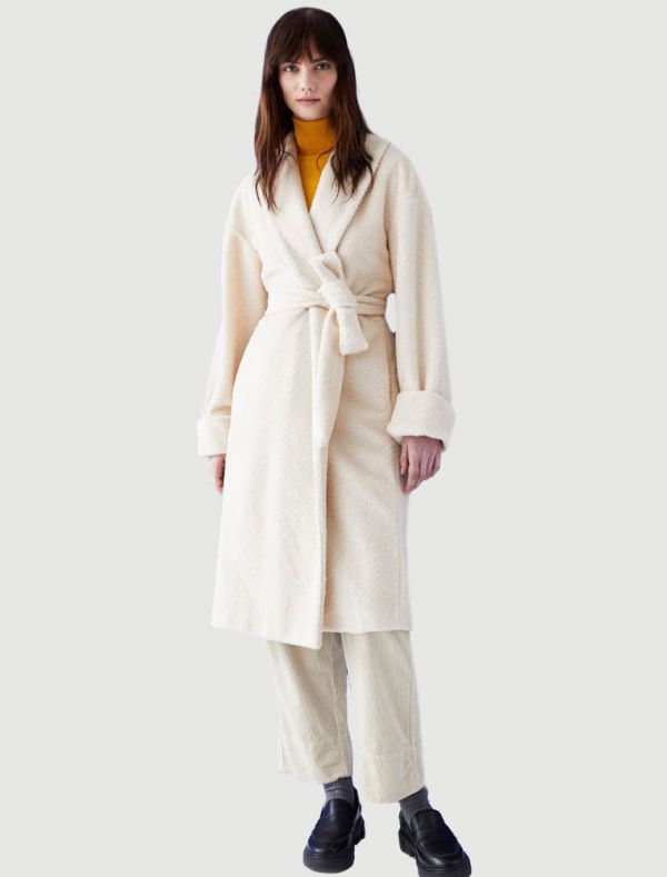 Cappotto Iblues - bianco lana