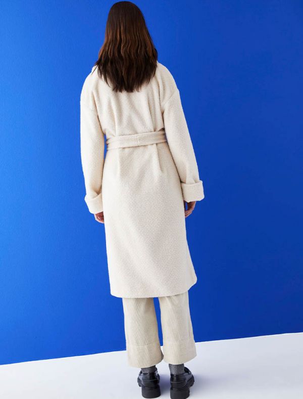 Cappotto Iblues - bianco lana