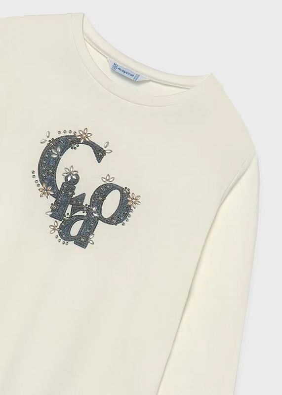T-shirt Mayoral - panna