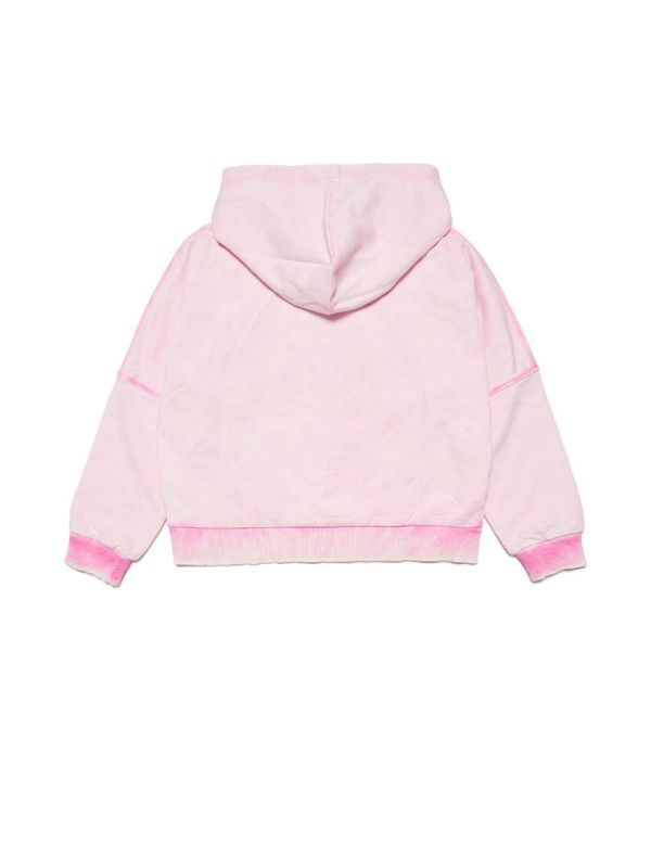 Maglia in felpa Diesel - bianco rosa