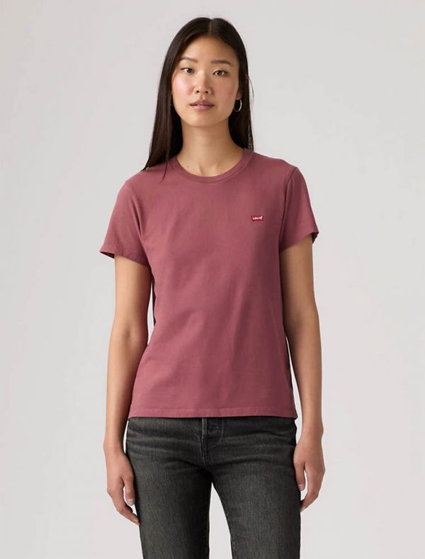 T-shirt manica corta Levi's - vinaccia