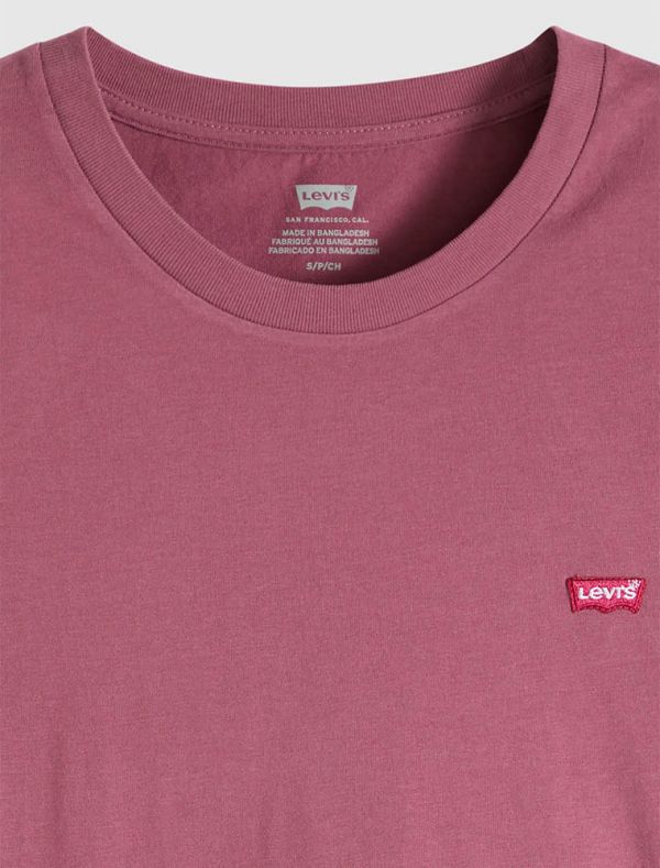 T-shirt manica corta Levi's - vinaccia