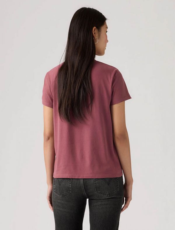 T-shirt manica corta Levi's - vinaccia