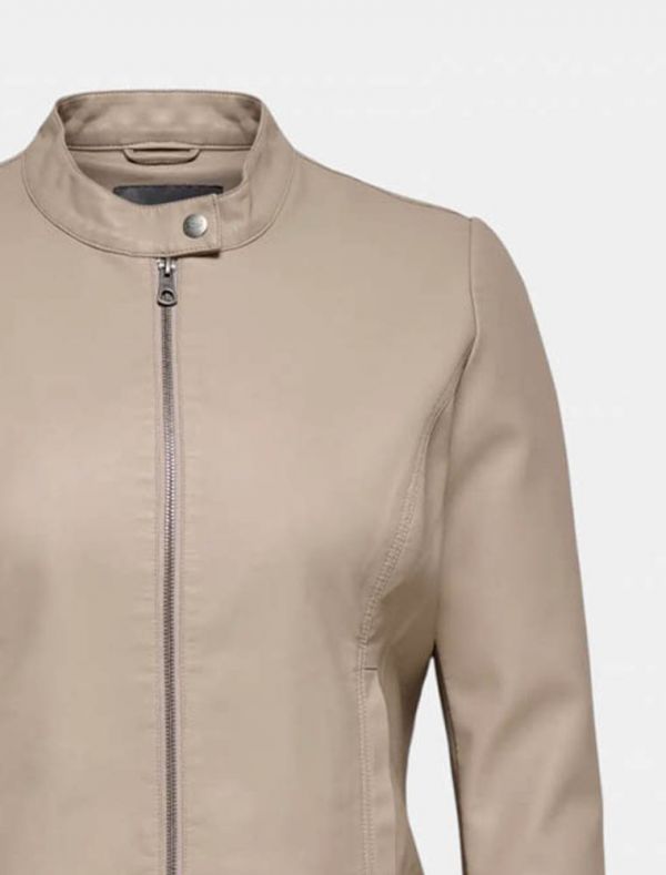 Giubbino ecopelle Only - Carmakoma - corda