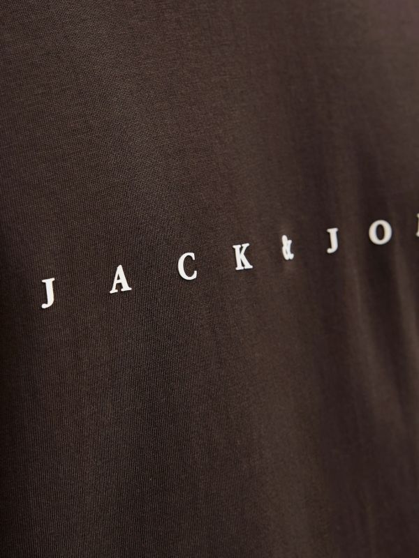 T-shirt manica corta Jack & Jones - marrone