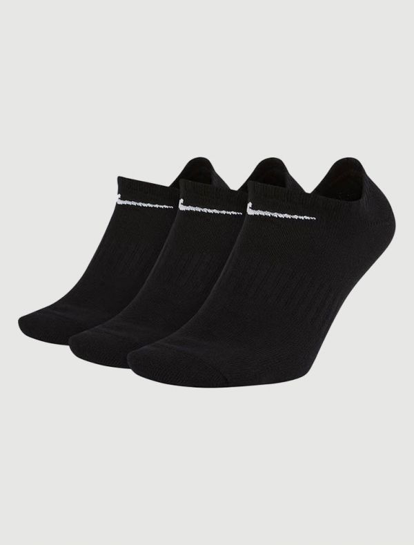 Calzini sneakers sport Nike - nero