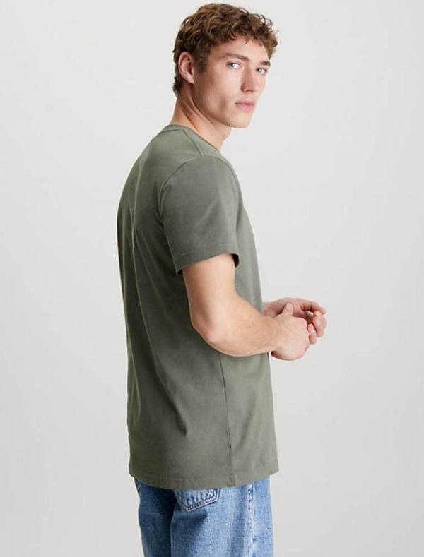 T-shirt manica corta Calvin Klein - olive