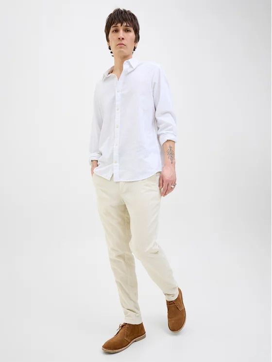 Pantalone casual Jack & Jones - gray