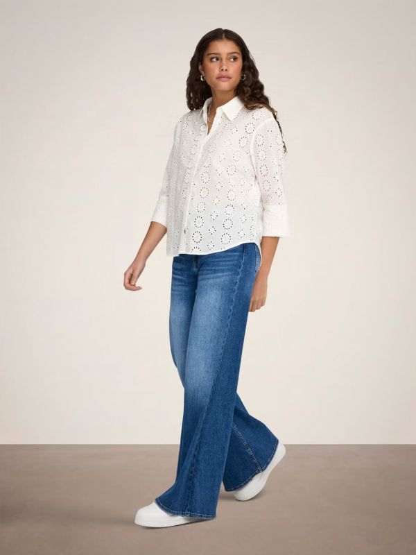 Camicia manica lunga Jdy - cloud dancer