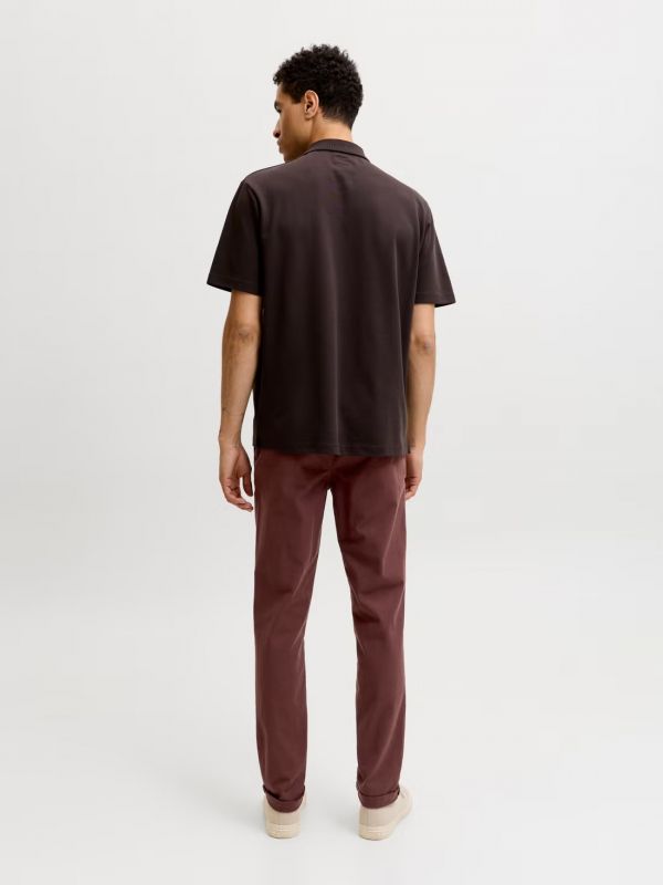 Pantalone casual Jack & Jones - cioccolato