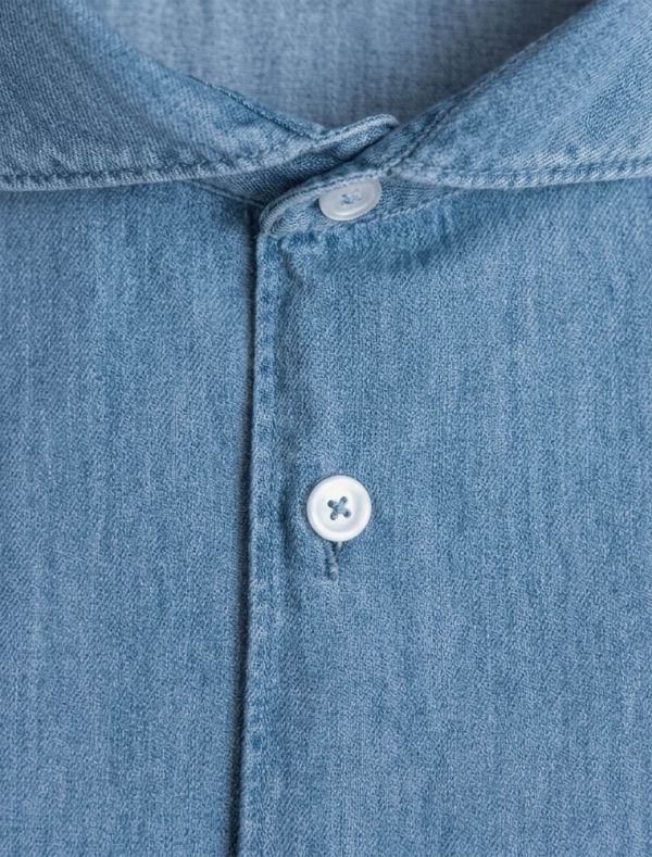 Camicia manica lunga Xacus - denim