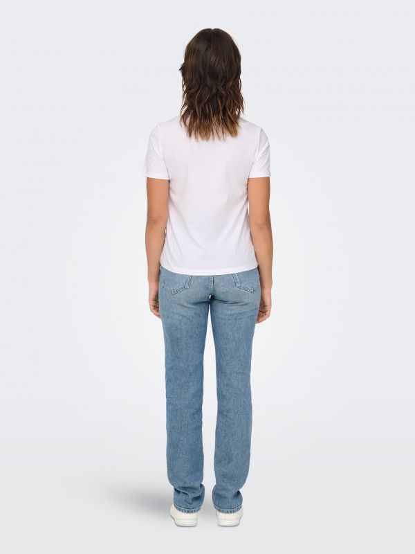 T-shirt manica corta Only - ciliegia