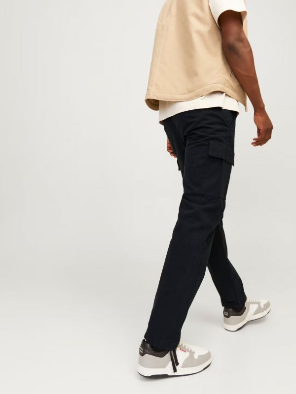 Pantalone casual Jack & Jones - black