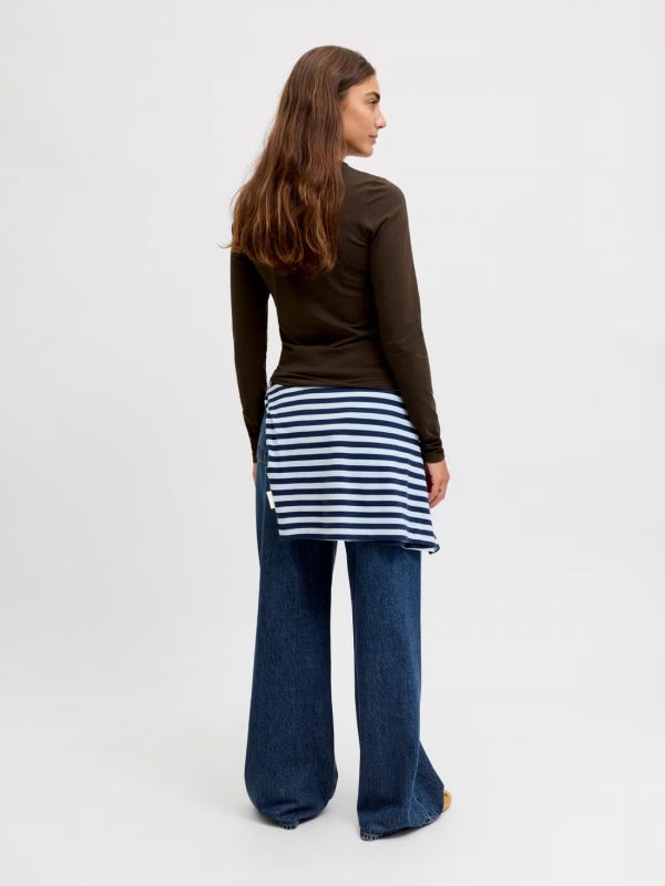 Maglia manica lunga Jjxx - marrone