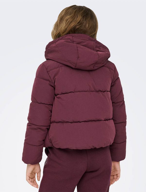 Giaccone imbottito Only - mauve