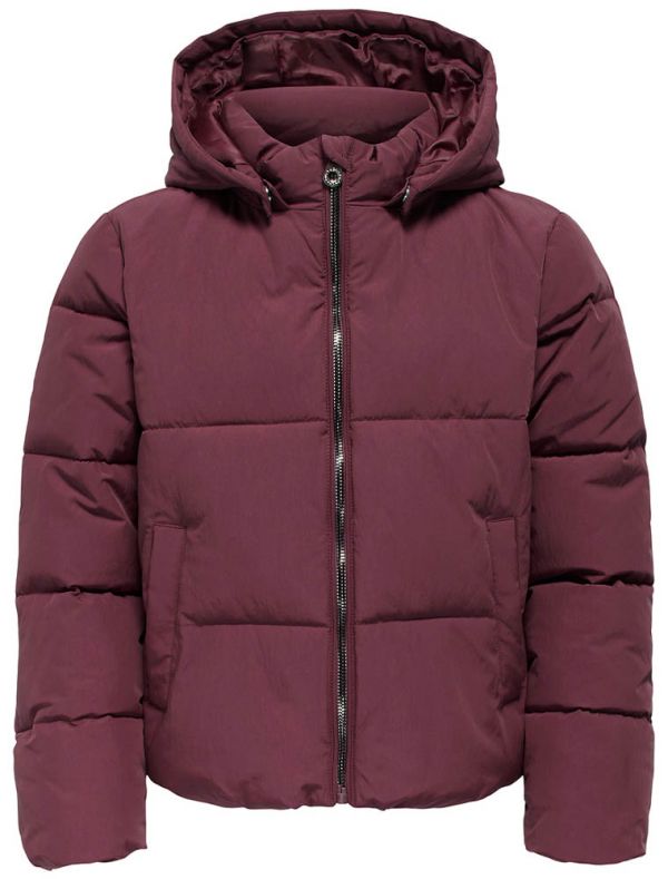 Giaccone imbottito Only - mauve