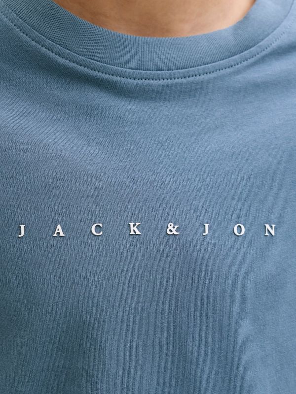 T-shirt manica corta Jack & Jones - avio