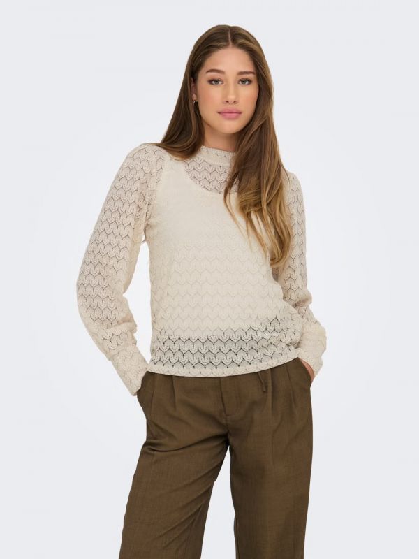 Camicia manica lunga giovane Jdy - sand