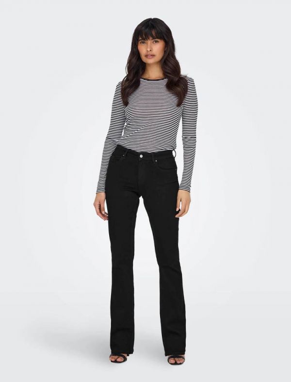 Pantalone jeans Only - black denim