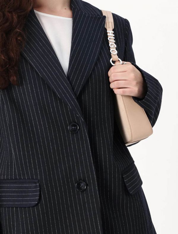 Giacca curvy Persona - blu