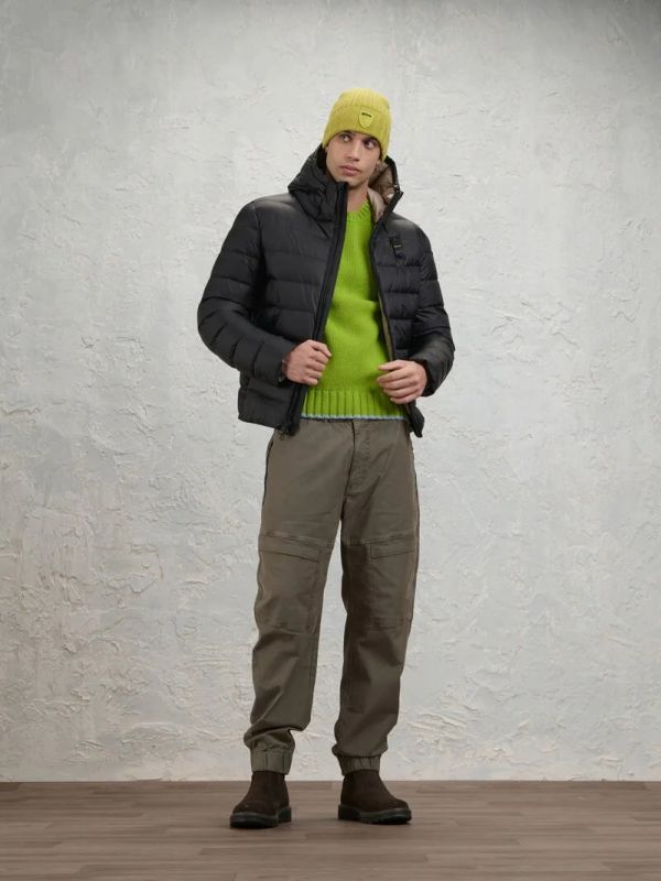 Giubbino imbottito Blauer - nero beige