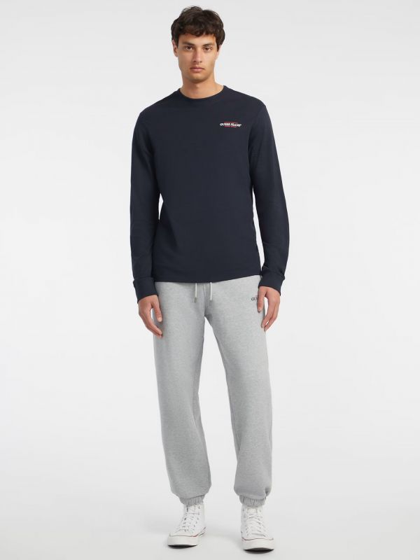 T-shirt manica lunga Guess Jeans - blu