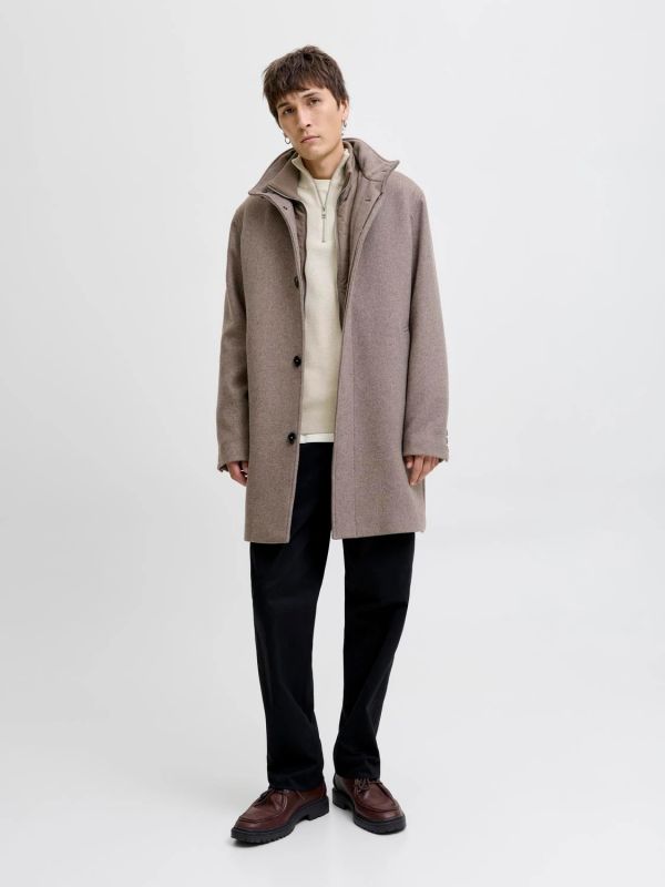 Lupetto zip Jack & Jones - cloud dancer