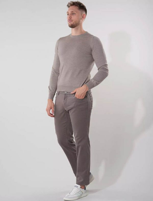 Maglia manica lunga Gran Sasso - beige