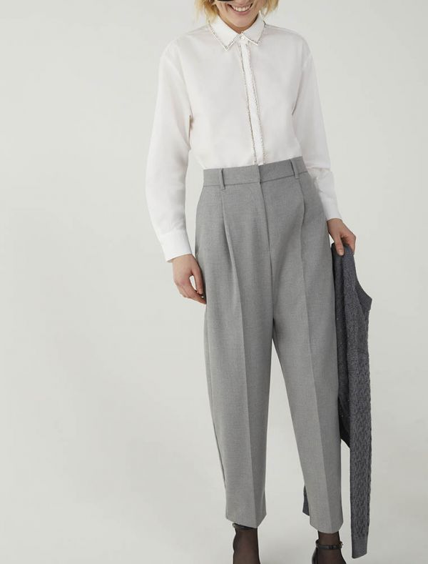 Pantalone Iblues - grigio melange