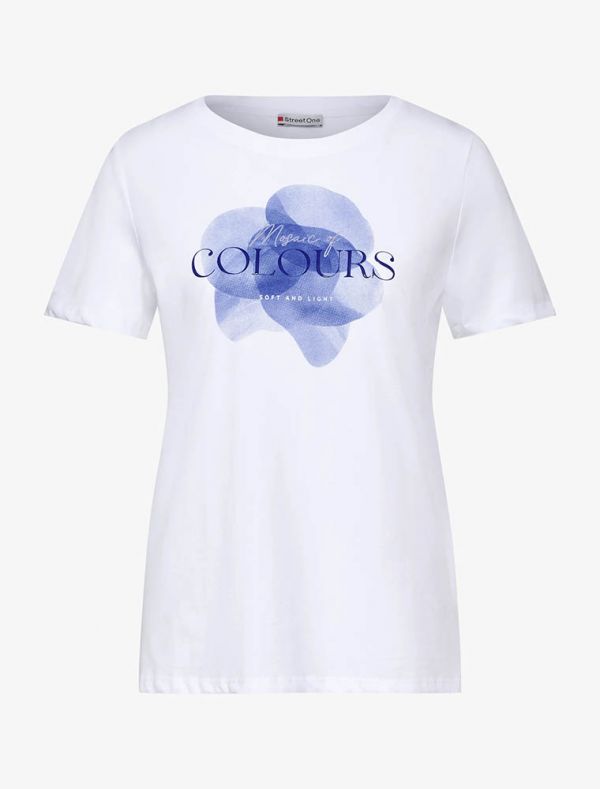 T-shirt manica corta Street One - bluette