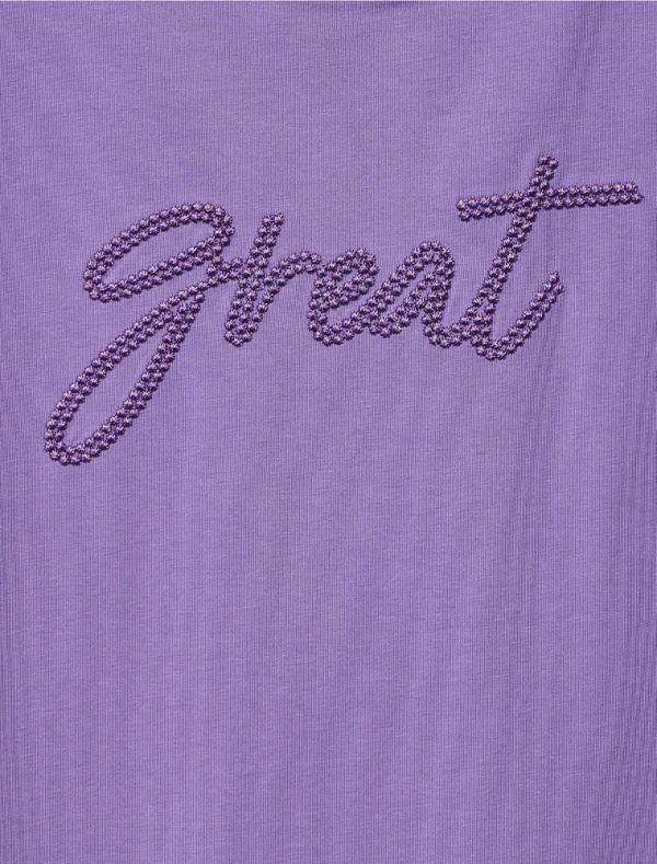 T-shirt manica corta Street One - lilla