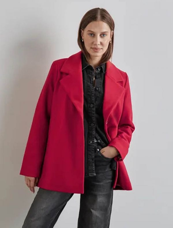 Cappotto Street One - rosso