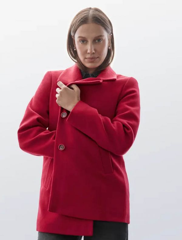 Cappotto Street One - rosso