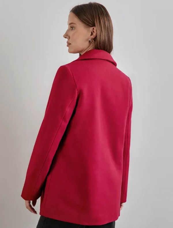 Cappotto Street One - rosso