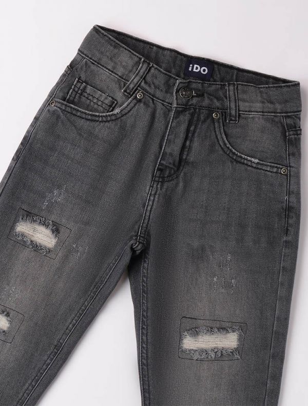 Pantalone jeans I Do - grigio scuro